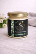 Fast rørt sommerhonning fra Byremo – Krokan Gard 450g