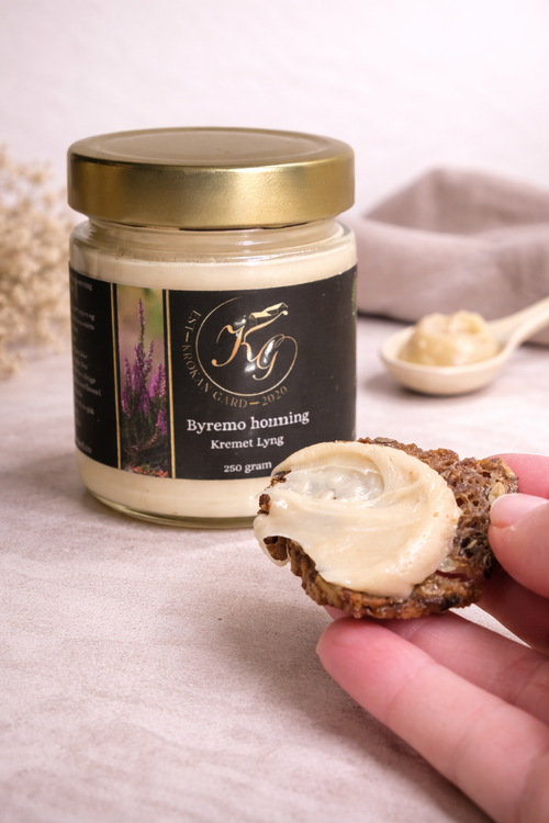 Kremet lynghonning 250g – Byremo og Selandsdalen | Krokan Gard